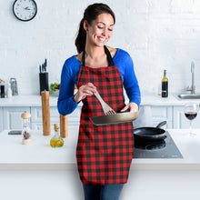 Load image into Gallery viewer, Red Buffalo Plaid Women's Apron