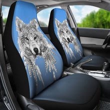 Load image into Gallery viewer, Spirit Animal Wolf Car Seat Covers