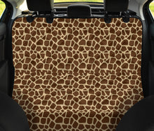 Load image into Gallery viewer, Giraffe Back Seat Cover For pets