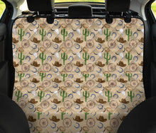Load image into Gallery viewer, Western Pattern Dog Hammock Back Seat Cover For Pets With Sand