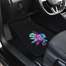 Load image into Gallery viewer, Watercolor Flower Floor mats