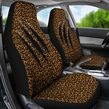 Load image into Gallery viewer, Scratched Leopard Print Car Seat Covers Set Claw Marks