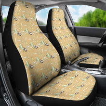 Load image into Gallery viewer, Tuscan Olives on Tan Stone Colored Background Car Seat Covers