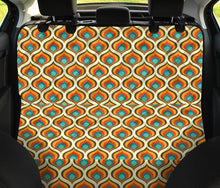 Load image into Gallery viewer, Retro Ogee Pattern Pet Hammock Colorful Back Seat Cover For Pets