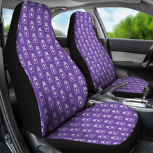 Load image into Gallery viewer, Purple Essential Oil Bottles Car Seat Covers