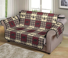 Load image into Gallery viewer, Fall Color Bear Plaid Sofa