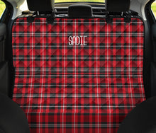 Load image into Gallery viewer, Sadie Pet Seat Cover Plaid