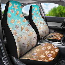 Load image into Gallery viewer, Watercolor Ocean Pattern Car Seat Covers