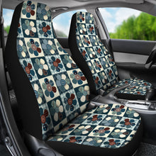 Load image into Gallery viewer, Patchwork Style Flower Pattern Car Seat Covers