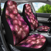 Load image into Gallery viewer, Pink Galaxy Starry Night Nebula Car Seat Covers Outer Space Stars Pattern