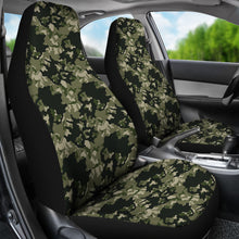 Load image into Gallery viewer, Skull Camouflage camo design car seat covers universal fit