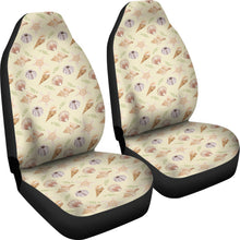 Load image into Gallery viewer, Sand With Sea Shell Pattern Car Seat Covers