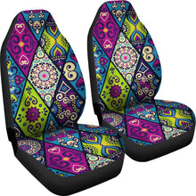 Load image into Gallery viewer, Purple Ethnic Pattern Car Seat Cover
