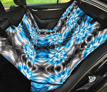 Load image into Gallery viewer, Blue Tie Dye Pet Car Back Seat Cover