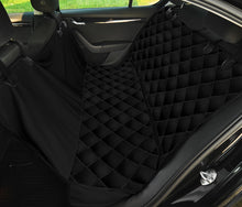 Load image into Gallery viewer, Solid Rich Black Pet Hammock Back Seat Cover