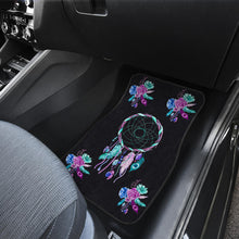 Load image into Gallery viewer, Dreamcatcher and Flower Watercolor Car Floor Mats