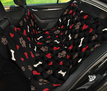 Load image into Gallery viewer, Dog Love Pattern Pet Seat Cover Protector For Back Bench Seat