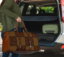 Load image into Gallery viewer, Animal Print Patchwork Pattern Travel Bag
