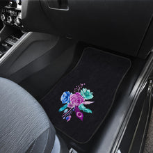 Load image into Gallery viewer, Watercolor Flower Floor mats