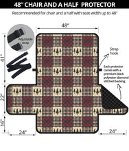 Load image into Gallery viewer, Fall Color Bear Plaid Sofa