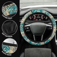 Load image into Gallery viewer, Leopard cheetah western print steering wheel