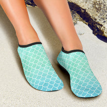 Load image into Gallery viewer, Mermaid Watercolor Water Shoes