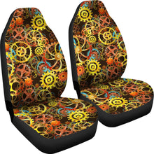 Load image into Gallery viewer, Steampunk Gear Pattern Car Seat Covers
