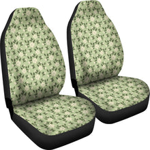 Load image into Gallery viewer, Mint With Jasmine Flowers Car Seat Covers