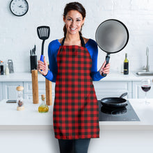 Load image into Gallery viewer, Red Buffalo Plaid Women's Apron