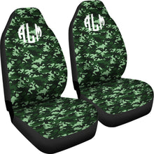 Load image into Gallery viewer, Green Camo Custom Seat Covers
