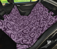 Load image into Gallery viewer, Purple Tie Dye Back Seat Cover Seat Protector For Pets