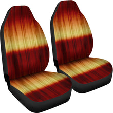 Load image into Gallery viewer, Red, Yellow, Orange Tie Die Print Car Seat Covers, Seat Protectors