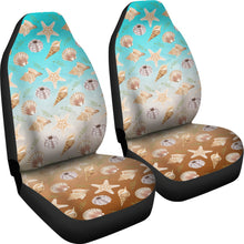 Load image into Gallery viewer, Watercolor Ocean Pattern Car Seat Covers