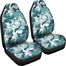 Load image into Gallery viewer, Mint Camouflage Car Seat Covers Camo Pattern
