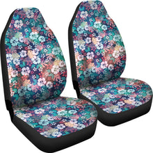 Load image into Gallery viewer, Colorful Rainbow Hibiscus Hawaiian Tropical Flower Car Seat Covers