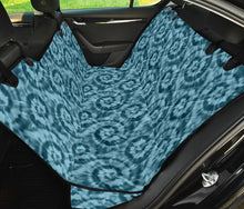 Load image into Gallery viewer, Teal Tie Dye Pet Back Seat Cover