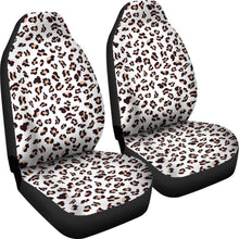 Load image into Gallery viewer, Snow Leopard Car Seat Covers To Match Back Seat Cover