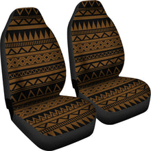 Load image into Gallery viewer, Brown and Black Tribal Car Seat Covers Seat Protectors
