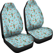 Load image into Gallery viewer, Blue With Cactus Car Seat Covers