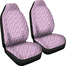 Load image into Gallery viewer, Pink With Watercolor Crystals Car Seat Covers