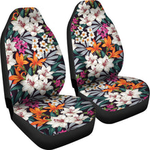 Load image into Gallery viewer, Bright Tropical Flower Car Seat Covers