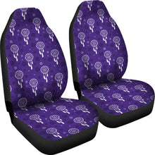 Load image into Gallery viewer, Purple Dreamcatcher Car Seat Covers