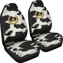 Load image into Gallery viewer, Cow With Western Horseshoe Monogram Letter A