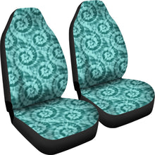 Load image into Gallery viewer, Turquoise Tie Dye Car Seat Covers Seat Protectors