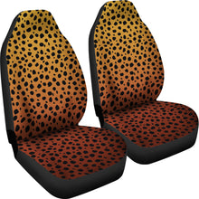 Load image into Gallery viewer, Cheetah Print Ombre Car Seat Covers Animal Print