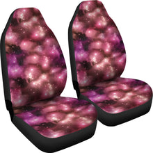 Load image into Gallery viewer, Pink Galaxy Starry Night Nebula Car Seat Covers Outer Space Stars Pattern
