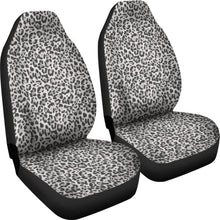 Load image into Gallery viewer, Snow Leopard Skin Animal Print Car Seat Covers