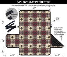 Load image into Gallery viewer, Fall Color Bear Plaid Sofa