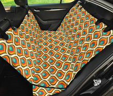 Load image into Gallery viewer, Retro Ogee Pattern Pet Hammock Colorful Back Seat Cover For Pets