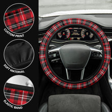 Load image into Gallery viewer, Plaid Steering wheel Covers